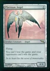 白金の天使 MPS Foil】《白金の天使/Platinum Angel》※部分光沢[MPS] 茶R | 日本