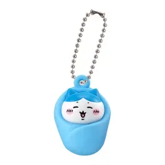 【中古】キーホルダー ハチワレ 「ちいかわ おくるみマスコットチャーム」