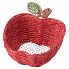 竹細工　香港　チェンマイ　菓子器　小物入れ　アジアン雑貨 　りんご型　みかん型 竹細工 香港 チェンマイ 菓子器 小物入れ アジアン雑貨 りんご型