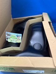 26cm ミドリ安全 耐油・耐薬 安全長靴 ワークエース NW1000 スーパーブラック