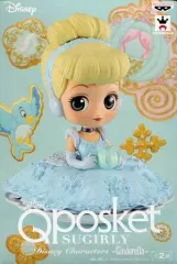 【中古】フィギュア シンデレラ(ミルキーカラーver) 「ディズニー」 Q posket SUGIRLY Disney Characters -Cinderella-
