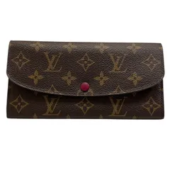 ルイヴィトン　Louis Vuitton　モノグラム　ポルトフォイユ　エミリー　M60136　長財布　2つ折り財布　レディース　美品