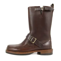 美品 TMT ティーエムティー サイズ:26.0cm  ACE BOOTS 別注 モックトゥ レザー ウィルソン エンジニアブーツ WILSON ENGINEER ブラウン US8 E シューズ コラボのサムネイル