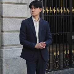 LARDINI ラルディーニ 別注 ピンストライプスーツ ネイビー 42 - メルカリ