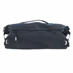 エースジーン ACEGENE 美品 クロスリングH スリングバッグ ボディ ショルダー 紺 ネイビー 68027 /HO□ 0412