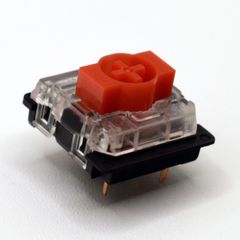 Gateron キーボード ロープロファイル メカニカル スイッチ Low Profile 2.0 Mechanical Switch KS-33 赤軸 (100個セット)