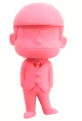 【中古】トレーディングフィギュア カラ松(ピンク) 「おそ松さん ガチャ松 消しゴムフィギュア」