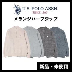 【新品未使用】U.S.POLO ASSN./ユーエスポロアッスン メランジハーフジップ/98305723