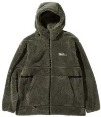 777 BOA HOOD フリースジャケット オリーブ - メルカリ