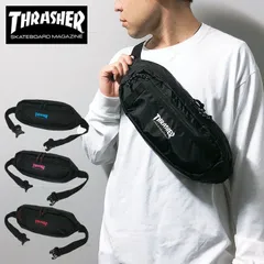 2024年最新】thrasher(スラッシャー) ミニショルダーバッグ 斜め掛け