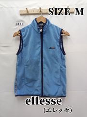 5806　ellesse (エレッセ)　フルジップベスト　M
