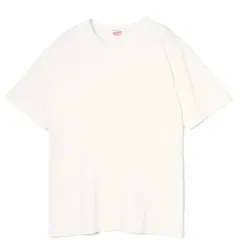 Healthknit ヘルスニット トンプキンス　ヘンリーネック半袖Tシャツ OFF 丸胴 USコットン