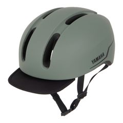 ヤマハ発動機(Yamaha) 自転車用ヘルメット キャンバスアーバン ヤマハロゴ仕様 M/Lサイズ(頭囲 57-59㎝)ダイヤル式アジャスター バイザー取り外し可 リフレクター付き ツヤ無しの5色から選べる