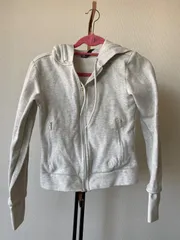 アディダスadidasパーカー　グレー　サイズS