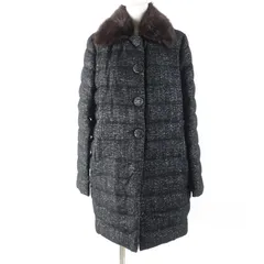 【新品未使用 2024年 最新モデル】MONCLER　ツイードダウンコート 2025年最新】Yahoo!オークション -モンクレール ツイード ダウン