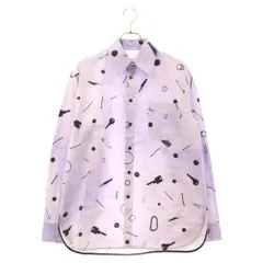 MARNI (マルニ) 21AW 総柄コットン長袖シャツ パープル CUMU0212A0のサムネイル