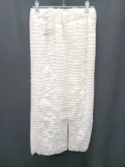 ◇ ⊂ chocol raffine robe ショコラ フィネ ローブ ロング丈 Ⅰライン スカート サイズF アイボリー レディース P  【1410160017791】のサムネイル