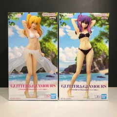【城東86-050】2.5次元の誘惑 GLITTER&GLAMOURS リリエル ミリエラ 水着ver. プライズフィギュア 2体 まとめ 未開封