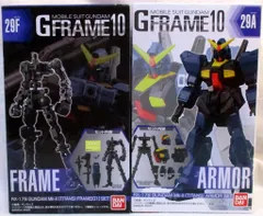 バンダイ Gフレーム10 ガンダムMk-II(ティターンズ仕様) アーマー+フレームセットのサムネイル