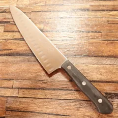 D0103）大きめ 真久作 牛刀 万能包丁 シェフナイフ 全長約44.5cm