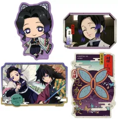 【中古】シール・ステッカー 胡蝶しのぶ ビッグダイカットステッカーセット 「鬼滅の刃」