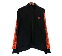 HUMAN MADE ヒューマンメイド TRACK JACKET サイドライン トラックジャケット ブラック レッド スナップボタン Size XL  福生店