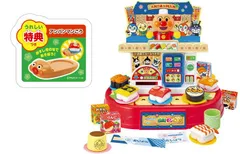 新品 【箱潰れ】★【今だけ!!アンパンマンごう付き】　お皿をいれてルーレット♪　にぎって！アンパンマン 回転ずしDX　2024年 [佐川急便]