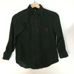 90年代 ポロラルフローレン コーデュロイシャツ グリーン 2791202510190046