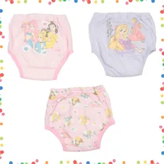 【特価セール】311105306 ベビー 3枚組 トレーニングパンツ 3層 トレパン プリンセス プー ミニー ミッキー 乳幼児用トレーニングパンツ [ディズニー]