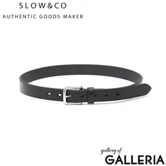 SLOW ベルト メンズ レディース スロウ ハービー カジュアル バックル レザーベルト レザー 革 本革 牛革 ブランド おしゃれ 革小物 プレーンベルト 日本製 herbie 27mm plain belt HS68J