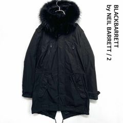 ブラックバレット ニールバレット ダッフルコート ブラック サイズ3