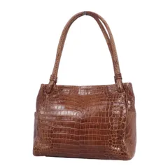 美品 クロコダイル CROCODILE バッグ ハンドバッグ トートバッグ マッのサムネイル