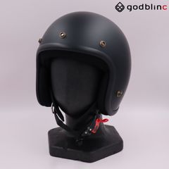 ZOLTAR　パイソンジェット2 MATT BLACK-BLACK　XLサイズ　PJ0023　ジェットヘルメット