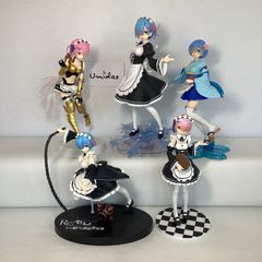 【Re:ゼロ】Re:ゼロから始める異世界生活 *ラム*レム* メイド 5体セット！