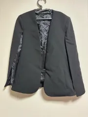 新品＊ZARA ニットケープコート グレー L 今期 - メルカリ
