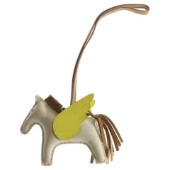 ☆試し付けのみ☆ エルメス ペガサス PMチャイ・モーヴ・ミント エルメス ロデオチャームペガサスPM チャイ/モーヴシルベストル