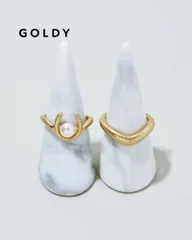 GOLDY/ゴールディ/ホースシュー × パール セット リング/アクセサリー/5240804のサムネイル