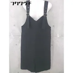 ◇ Ray BEAMS レイビームス ジャンパースカート ロング ワンピース サイズ1 ブラック レディース 【中古】 【1104120002490】のサムネイル