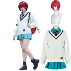 機動戦士ガンダム ジークアクス アマテ・ユズリハ 制服 コスプレ衣装 ハロウイーン クリスマス 誕生日 舞台演出服 イベント 学園祭