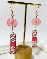 Amazon.co.jp: CHERRY Knotヨーヨー ピアス イヤリング