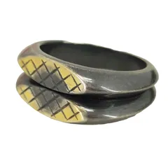 ボッテガヴェネタ BOTTEGA VENETA double ring メンズ  14のサムネイル
