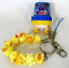 【中古】ストラップ(キャラクター) ドナルド(ポップコーンバケット) キーチェーンストラップ 「ディズニー」 東京ディズニーリゾート限定