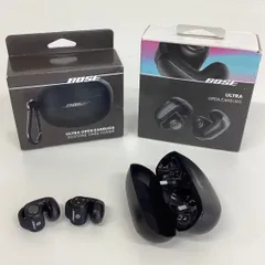 国内正規品 BOSE ボーズ ワイヤレス イヤホン ULTRA OPEN EARBUDS Black ケース付き