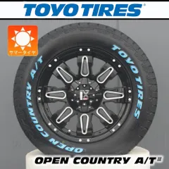 デリカD5 エクストレイル RAV4 CX5 CX8 アウトランダー 17インチ タイヤホイール 4本セット TOYO OPENCOUNTRY AT3 225/65R17 ホワイトレター トーヨー オープンカントリー LEXXEL Balanoのサムネイル