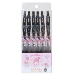 プレゼント付き【即・匿名発送】マイメロディ SARASA ボールペン 6本