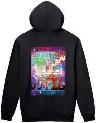 【中古】アウターウェア 粛聖!! ロリ神レクイエム☆ イメージデザイン ジップパーカー ブラック レディース XXXLサイズ 「バーチャルYouTuber しぐれうい」