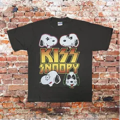 ラスト1点　KISS キッス SNOOPY tシャツ XL JEEP 大好き様専用】⭐︎KISS スヌーピー Tシャツ XL⭐︎ - メルカリ
