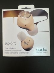 SUDIO　T2ワイヤレスイヤホン　サンドベージュ　T2SND