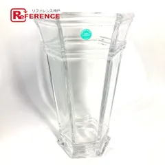 TIFFANY&CO. ティファニー　花瓶　フラワーべース　インテリア　クリア 美品】ティファニー／クリスタル フラワーベース 花瓶 - メルカリ