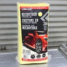 【新品・３６枚】カークランド　マイクロファイバータオル　コストコ　洗車　掃除